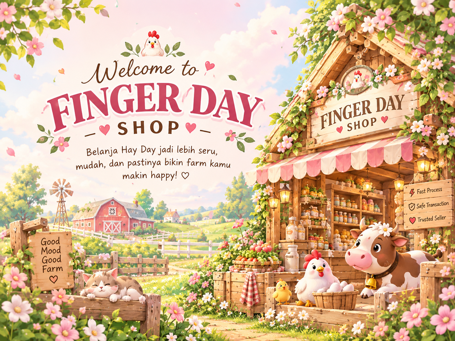 Finger Day Shop Banner